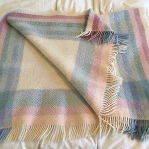Alafoss made in Iceland wool throw 42 by 58